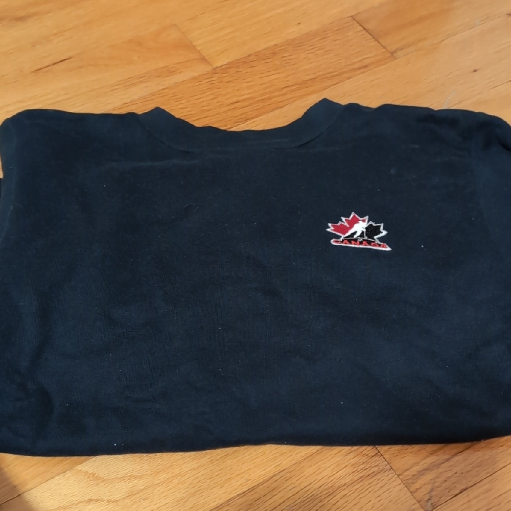 Nike Black Sweater with Red and White Logo